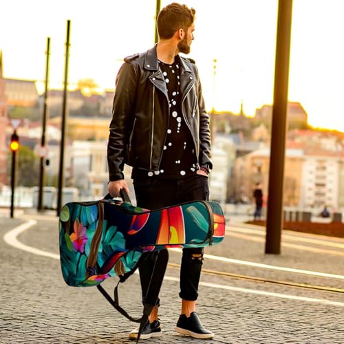 Housse guitare acoustique imperméable grand format à poches toucan