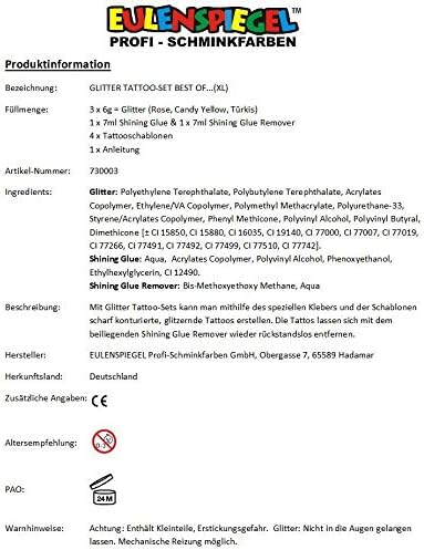 Glitter Tattoo Designer Sets - Best of XL - Image 5