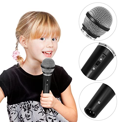 Imikeya PB7M744190612L39Y Kids Microphone Prop: Pretend Microphone Plastic Microphone Fake Microphone Prop Pretend Play Microphone thumb #5