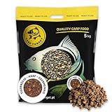 CARP TARGET - Appât de pêche à la Carpe - Noix de Tigre - Chanvre - Colza - Mélange de Par...