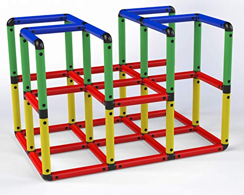 Funphix Climbing Gyms- Stem Learning Colorful Buildable Indoor Outdoor Play Structure for Kids Aged 2-12 Years - Thumbnail 7