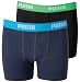 Produktbild Puma Jungen Boxershorts Basic 2er Pack, india ink/turquo (376), 158-164, 525015001