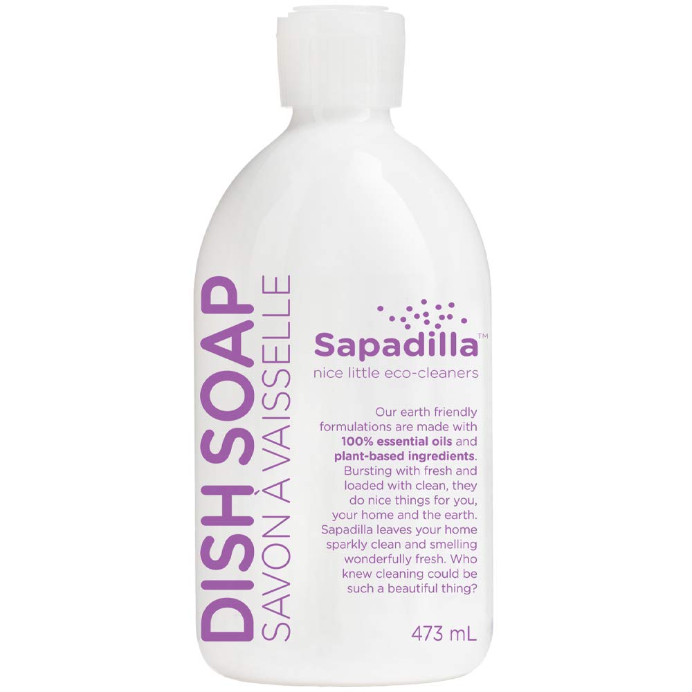 Sapadilla Dish Soap Lavender Lime 16 Fluid Ounce