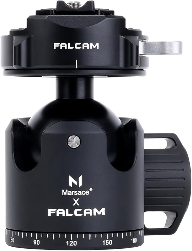 Tripod Head Kit XB-2R, Low Gravity 360 Panoramic Ballhead, with F38 Anti-Deflection Quick Release Plate - F38B4906