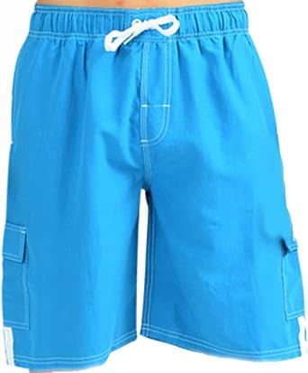 NORTY Big Boys Swim Trunks Comfortable Swim Shorts with Pockets Kids Bathing Suits