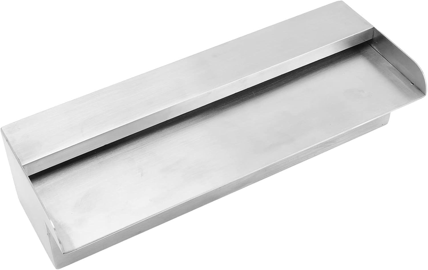 Steel Art Craft Cascade Blade 18 Inch/45cm Short Neck Fountain Waterfall 304 Stainless Steel, Outdoor & Indoor Rectangular Fountain for Pool, Garden Decor - Image 2 thumbnail