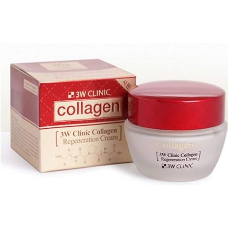 Amazon.com: 3W CLINIC COLLAGEN REGENERATION FACE CREAM 60 ML : Beauty ...