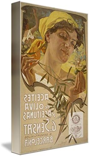 Miniatura 1 de Wall Art Print Entitled Hohenstein, Adolf - 'Aceites De Oliva Y Aceitunas by Celestial Images  10 x 16