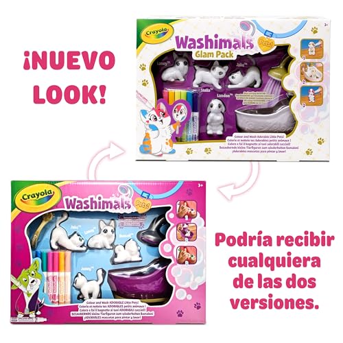 Juguete Educativo Washimals Mascotas para Colorear y Desarrollar Creatividad Infantil 6