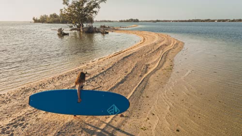 Boardworks Surge | Recreational Stand Up Paddleboard | Sdk Softdeck Epoxy Hardboard With Paddle | 10' 6", Blue/White #TOP1