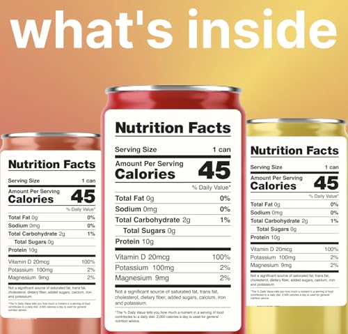 Image of Wet Hydration Protein Water Variety Pack | Functional Electrolyte Drink with Clear Whey Protein & BCAAs - Passion Guava, Pineapple Whip, Kiwi Strawberry (12 fl. oz. Cans, Pack of 12) | Zero Sugar, 10g Protein, Low Calorie, Magnesium, L-Theanine, Functional Hydration