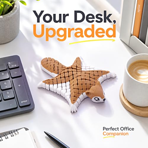 Yipintang Flexible Flying Squirrel Articulated Figure, 3D Printed Gliding Animal Toy with Movable Joints, Fidget Desk Toy, Sensory Animal Collectible, Home Office Desk & Shelf Decor Gift - Image 7