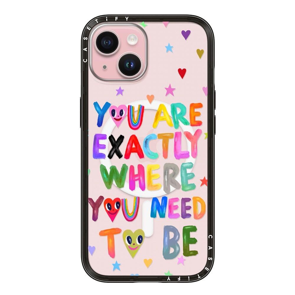 Coque Compact MagSafe iPhone 15 CASETiFY fine et légère noir transparent - 8