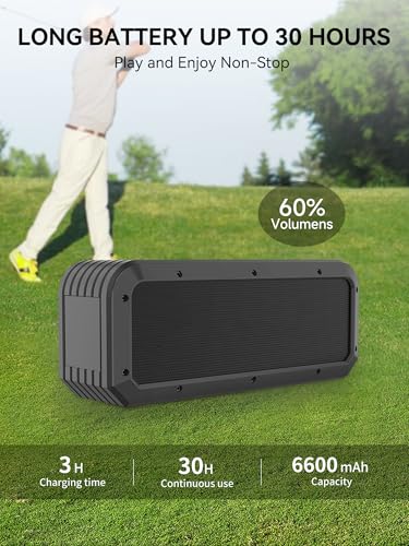 Pilsamas PLCYB-X3S Magnetic Golf Speaker, Golf Cart Speakers Bluetooth thumb #6