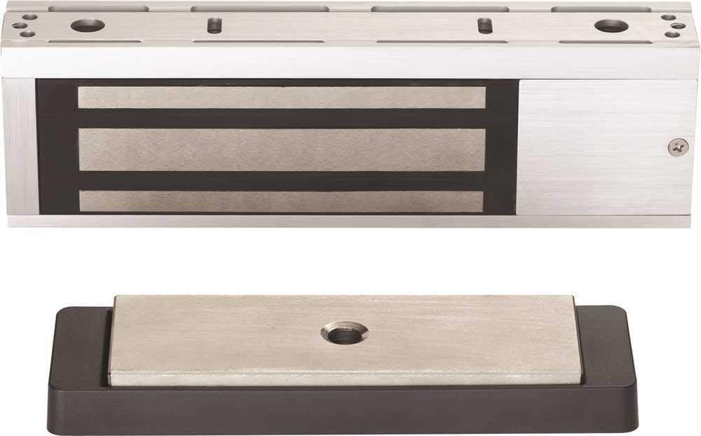 Schlage Electronics M450 High-Security Electromagnetic Lock, Standalone, Single Door, 1,000-lb. Holding Force