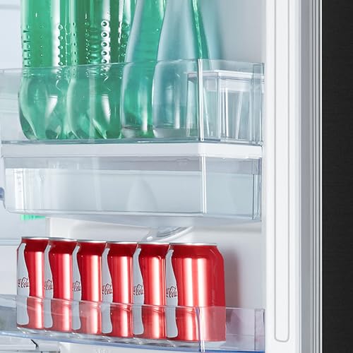 Hisense RB390N4WBE 60cm Freestanding 60/40 Fridge Freezer - 304 litre capacity - Total No Frost - Non-plumbed Water Dispenser - Black - F Rated, H186 x W59.5 x D59.0 - Image 8