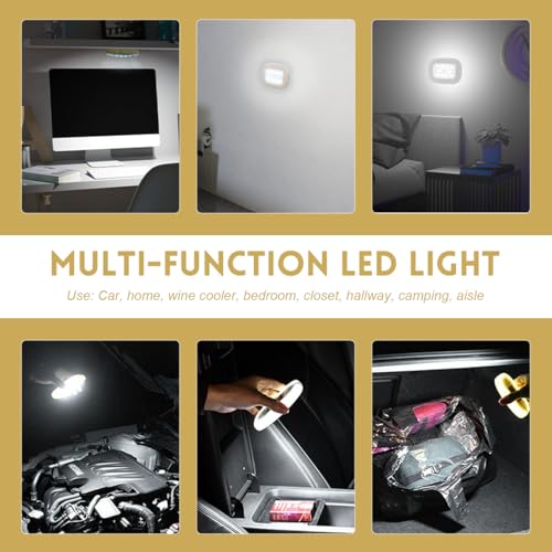 Luz de Techo Interiores para Auto con 10 LEDs, Recargable USB miniatura 6