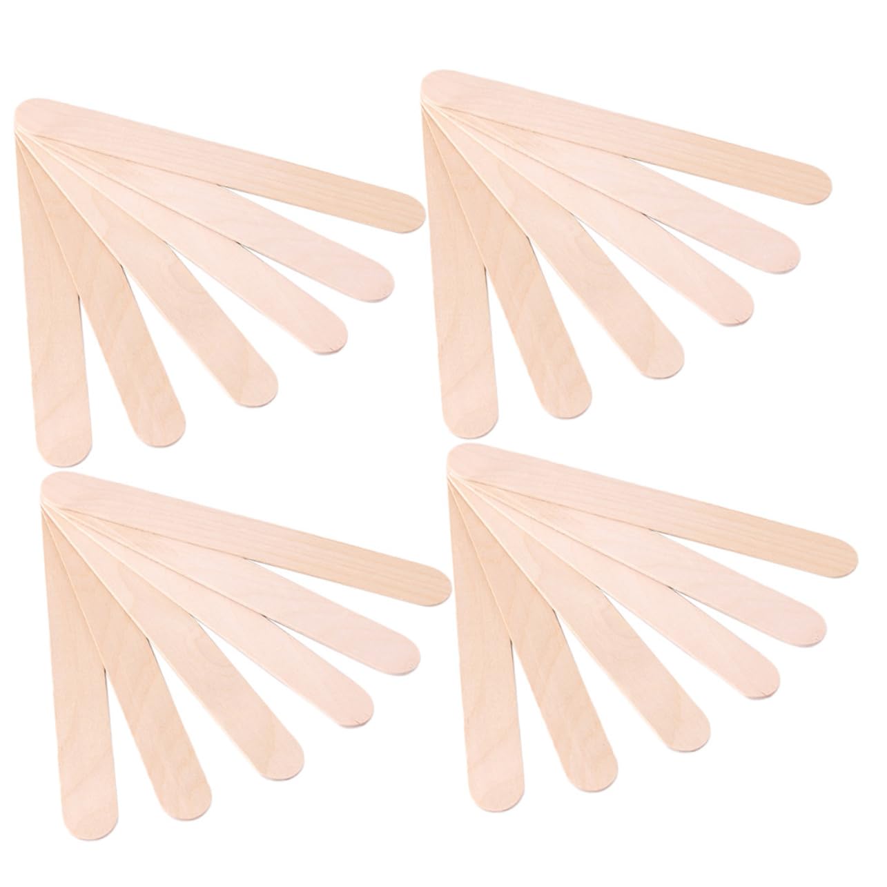 PRETYZOOM 200pcs Professional Wax Sticks Multi-Function Wax Applicators for Body Hair Removal Nose Waxing Sticks Portable Safe