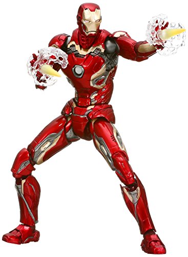 figure complex movie IRONMAN MARK45 170mm PVC painted action figure Revoltech