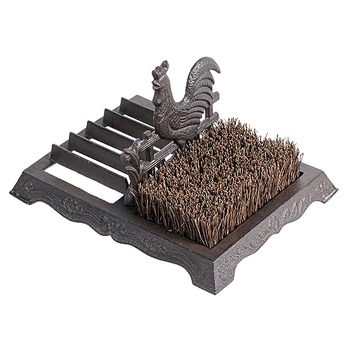 FARM IN Farmhouse Shoe Brush Scraper Outdoor Rustic Heavy Duty Ca...