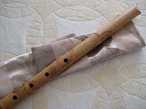 1.8 Shakuhachi W. Root End And Kinko Style Mouth Piece. D/F Key. Original Matake Bamboo #TOP5