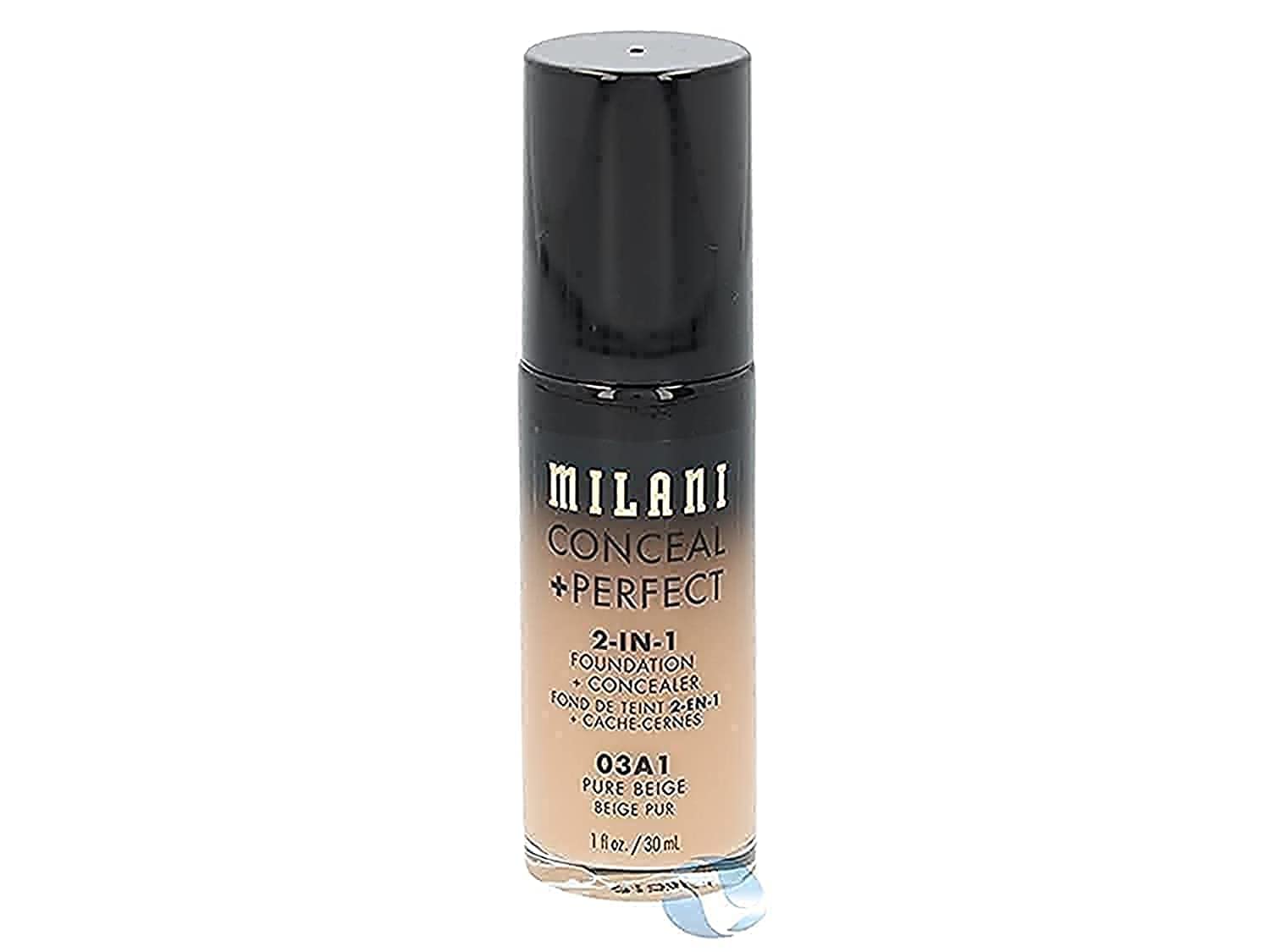 (Pure Beige) - Conceal + Perfect 2-in-1 Foundation + Concealer - Pure Beige (30ml) Cruelty-Free Liquid Foundation - Cover Under-Eye Circles, Blemishes & Skin Discoloration for a Flawless Com...