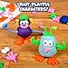 Ready 2 Learn Dough Character Accessories | Set of 52 | 21 Different Shapes | Playdough Accessories for Kids | Create Whacky Animals and Characters