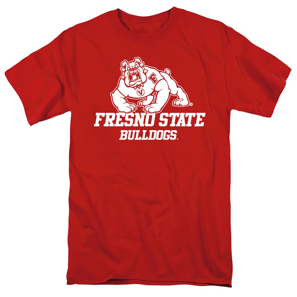 Fresno State University Official Camo Unisex Adult V-Neck T Shirt
