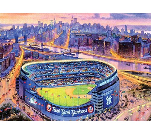 Imán decorativo Signs 4 Fun Yankee Field 3.5 x 2.5 pulg miniatura 1