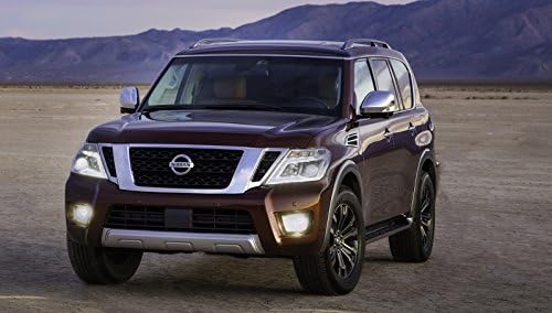 Fog Lamps Lights Kit for 2017 2018 2019 2020 2021 Nissan Armada Y62