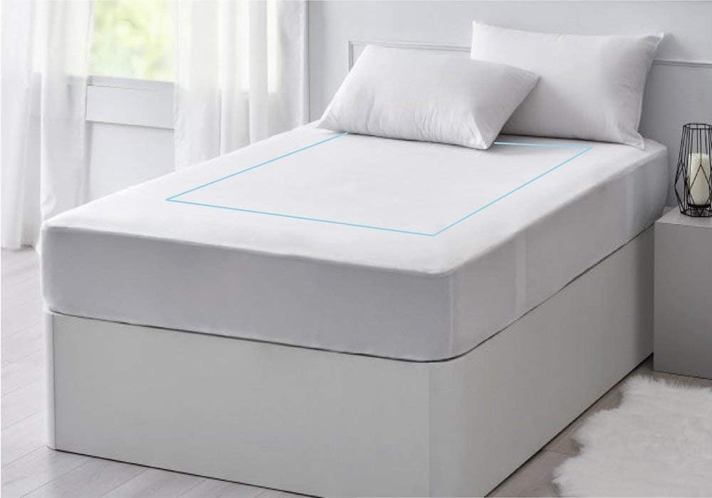 1000 Thread Count Fits Mattress Upto 12 Inch Deep Pocket 1 piece (Bottom Sheet Only) Fitted Bed Sheet Cotton Twin XL, Elephant Grey Border