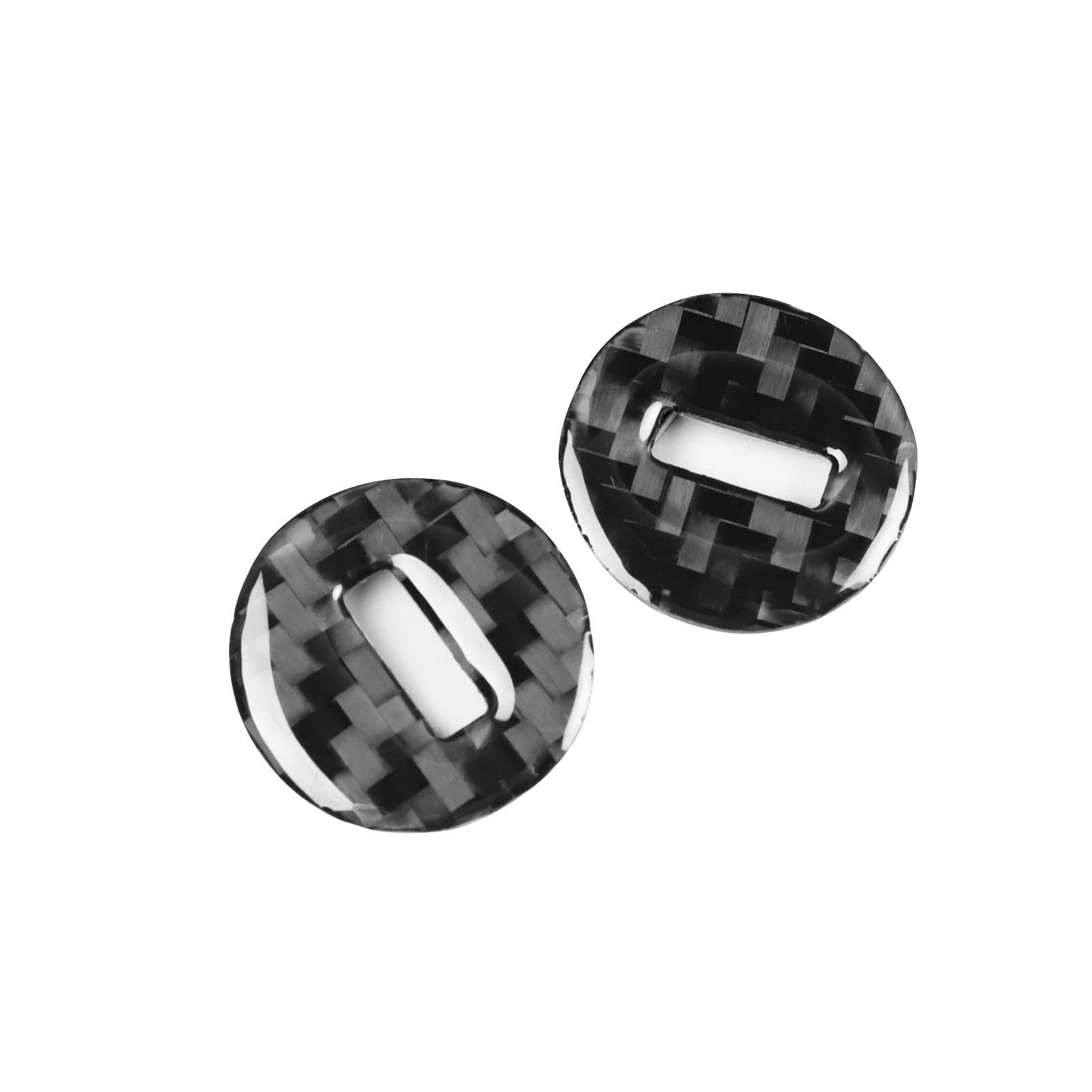 Car Interior Accessories Sticker Multimedia Knob Decoration Decal Cover for Ford for Mustang 2015-2020 Anti-dust