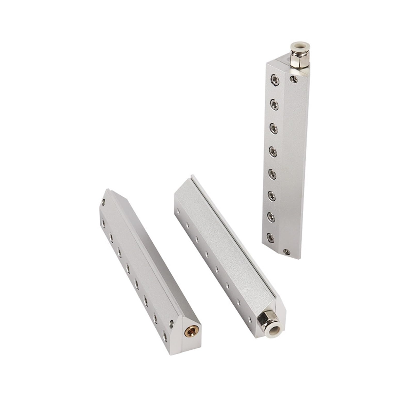 Soplador industrial con cuchilla de aire Boquilla de cuchilla de aire industrial accionada por soplador de 30-2100 mm, aleación de aluminio comprimido(225mm)