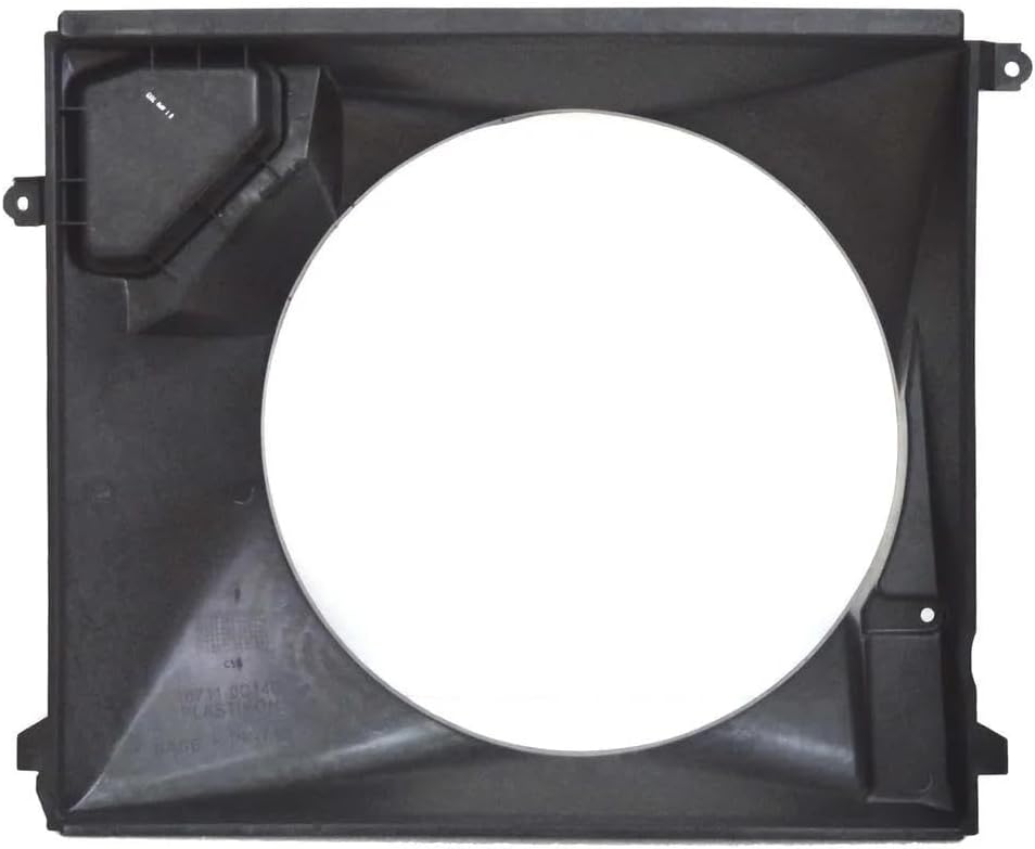 Rareelectrical Radiator Fan Shroud Compatible With 2005-2015 Toyota Tacoma Base 2.7L (05-15) Pre Runner 2.7L (05-15) With Reservoir 2Tr-Fe 158Hp 3Z9fa73009 16711-0C140 To3110159