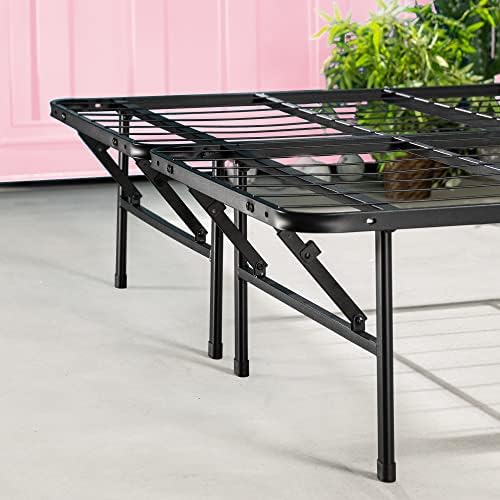 ZINUS Shawn 35.5 cm Metal SmartBase Bed Frame, Platform Bed Frame Without Box Spring Required, Sturdy Steel Frame, Under-bed Storage, Full