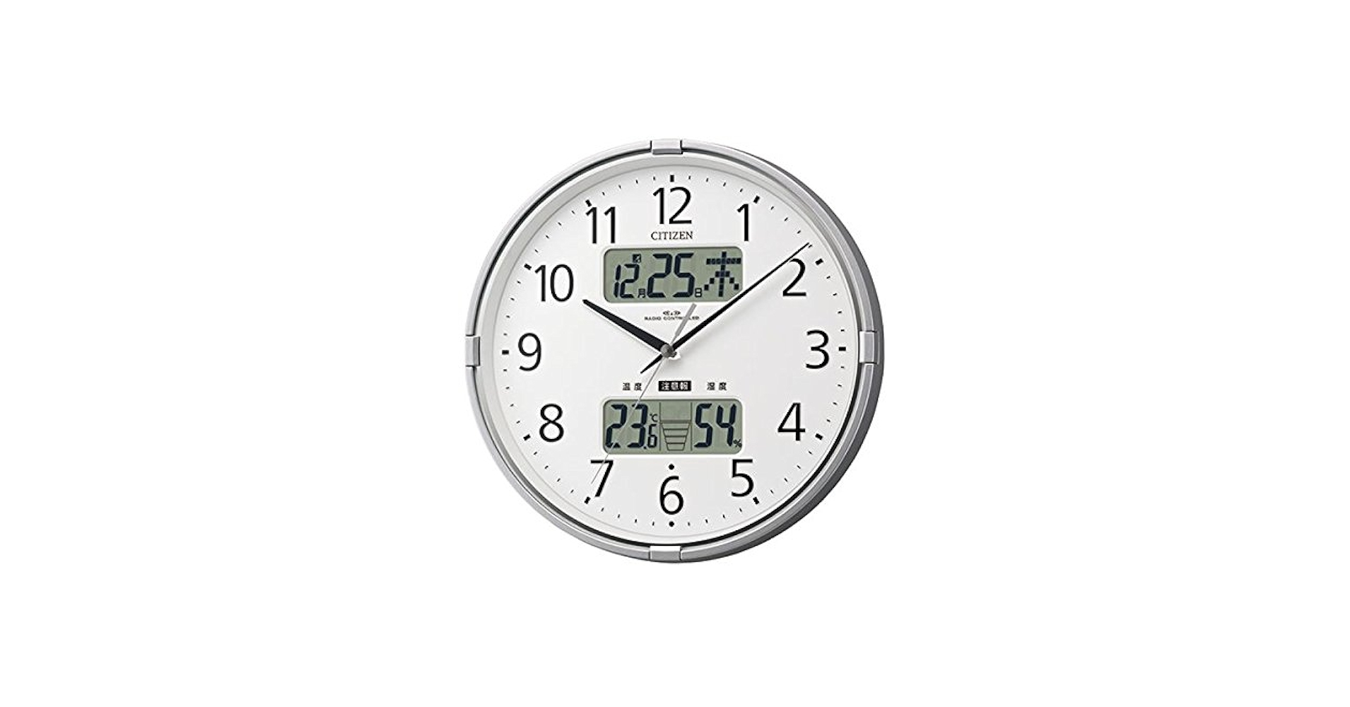 CITIZEN シチズン　掛け時計　4FY618-019 Amazon.co.jp: リズム時計 シチズン電波掛時計 4FY618-019