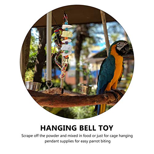 Balacoo Bico Do Papagaio Brinquedo Gaiola de Cálcio Pedra Guarnição Periquitos Contas Ranger Os Dent