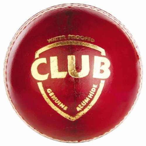 Sconosciuto SG Club Pelle Palline, Confezione da 12 (Rosso) 100% Originale in Pelle