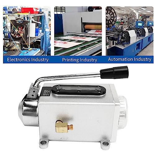 Image of Generic Manual Lubricating Oil Pump, 500CC Hand Lubrication Pump CNC Pump Oiler 4mm Double Oil Outlet for Punching Milling Machine Tool, Hand Oiler Lubricator Lubricating Oil Pump for Mill