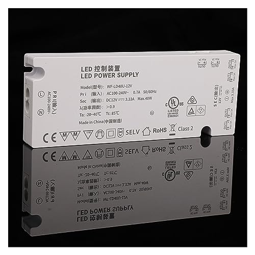 Dispositif de commande LED 12v 40w pour éclairage meuble de salle de bains