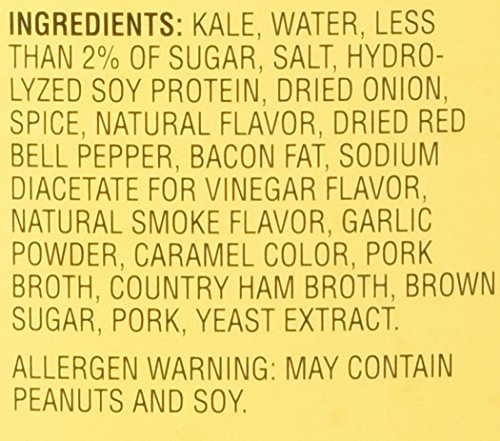 Glory Foods, Seasoned, Kale Greens, 27oz Can (Pack of 4)