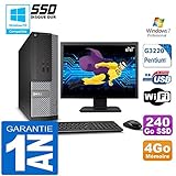 intel pentium g3220 gaming benchmarks PC reconditionné en Bretagne, testé, nettoyé et garanti — idéal pour un usage professionnel, bureautique ou personnel.