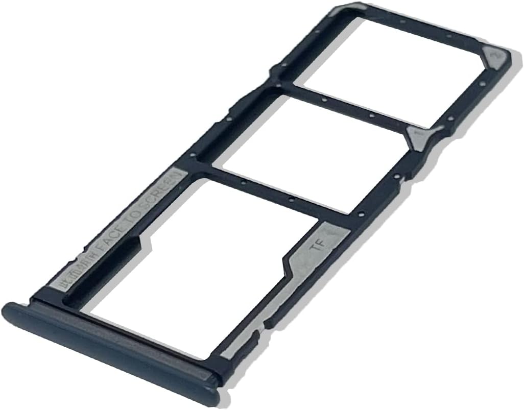 Eonpam Original DUAL SIM Card Slot Tray Holder Replacement for (Xiaomi Redmi Note 9) Incl SIM Pin (Gray) - Image 3