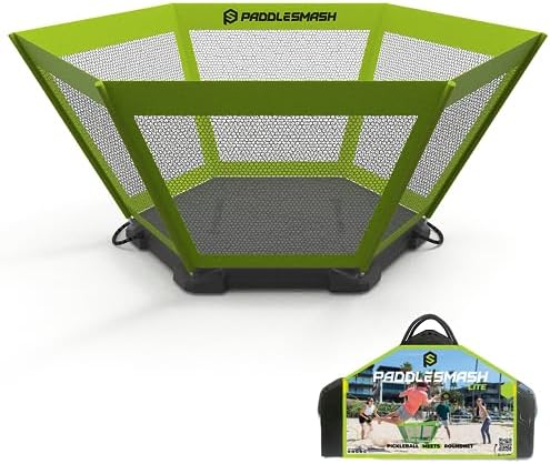 Pickleball Yard Game As Seen on Shark Tank - Beach, Backyard, Tailgate & Lawn, Outdoor Activities for Adults and Family - Easy Assembly