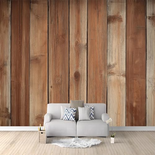 Generisch guoyu3741 Holzmuster Vliestapete 350x256 cm