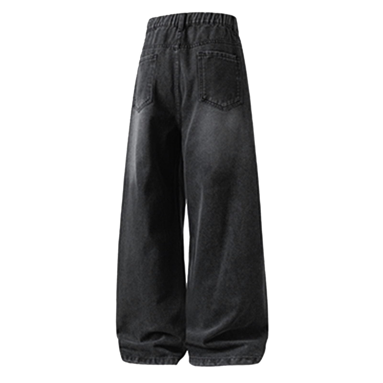 Pantalon Fluide Femme été, Pantalons De Sport Femme,Jean Droit délavé pour Coupe décontractée Confortable Basique idéal pour Un Style Casual Quotidien et Toutes