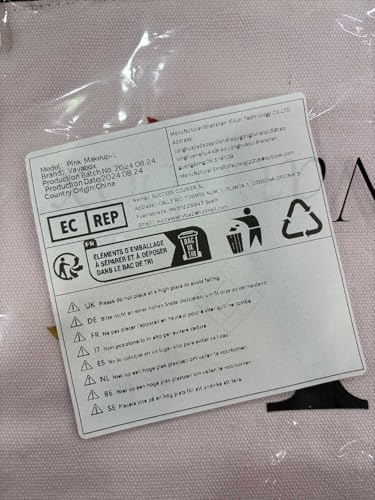 Vavabox A-Z Initial Personalized Tote Bag, Waterproof Gifts for Women, Bridesmaids, Mom, Teachers, Friends (03-Black Set, L) - Image 7