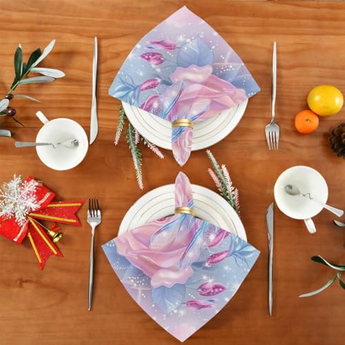 Servilletas de Tela Multicolor Set x6 20x20 in miniatura 5