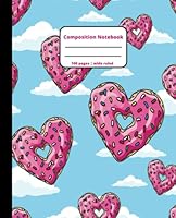 Heart Notebook: Wide Ruled Composition Notebook 1959444107 Book Cover