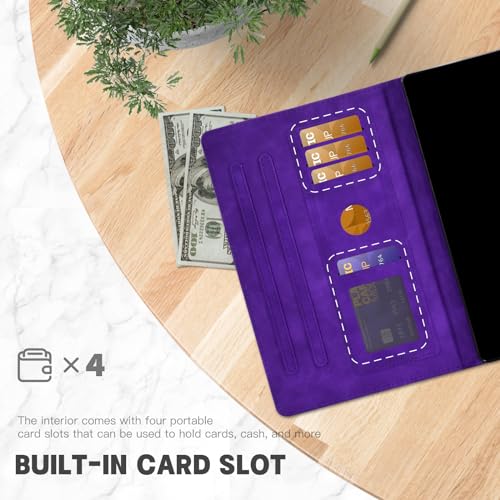 Funda para iPad Air con soporte multiángulo y ranuras para evitar caídas y arañazos de pantalla 2